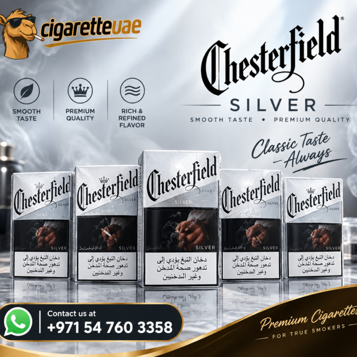 Chesterfield Silver Premium Smoke Display buy-chesterfield-silver-xl-tuned-cigarettes-dubai-uae
