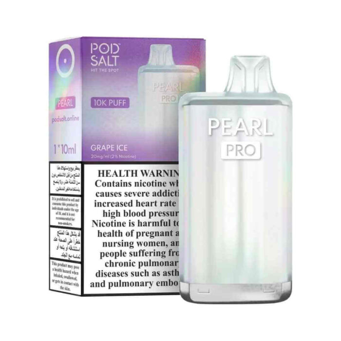 PODSALT-Pearl-Pro-10000-Puffs-Price-in-Dubai-GRAPE-ICE