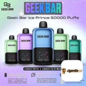 Geek Bar Ice Prince Upto 50000 Puffs 50mg Nicotine Disposable