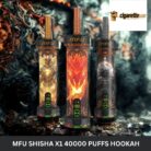 MFU SHISHA X1 40000 Puffs Hookah Disposable Vape In DUBAI