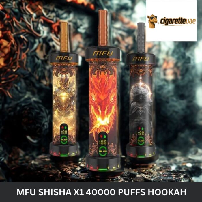 MFU SHISHA X1 40000 Puffs Hookah Disposable Vape In DUBAI