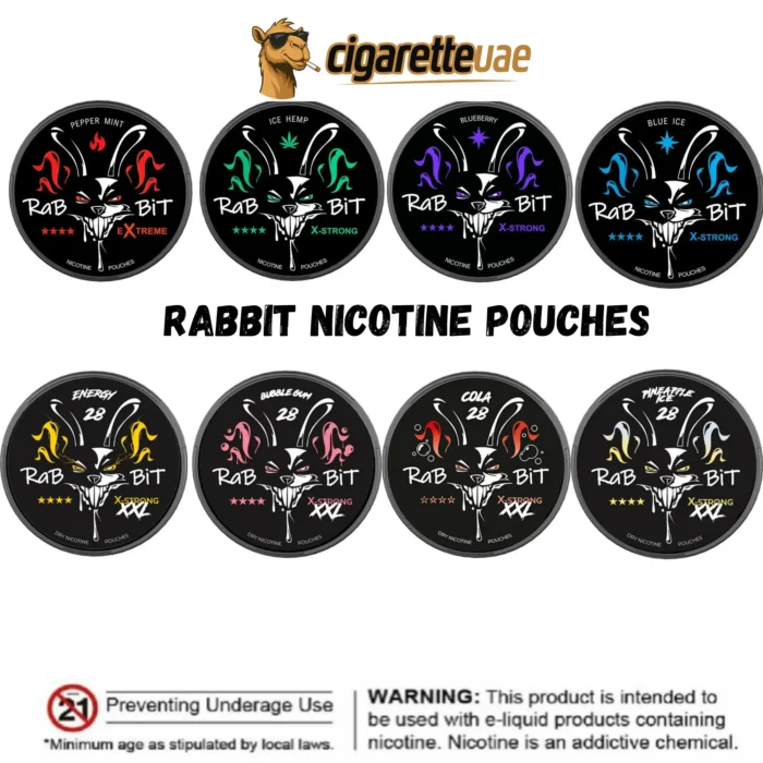 Rabbit Nicotine Pouches 20mg/26mg