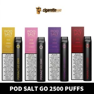 Pod Salt Go 2500 Puffs 2%(20mg) vape shop in Dubai uae