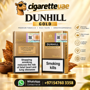 Dunhill Gold UAE tobacco packaging