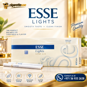 Esse Lights UAE Original Slim Cigarettes